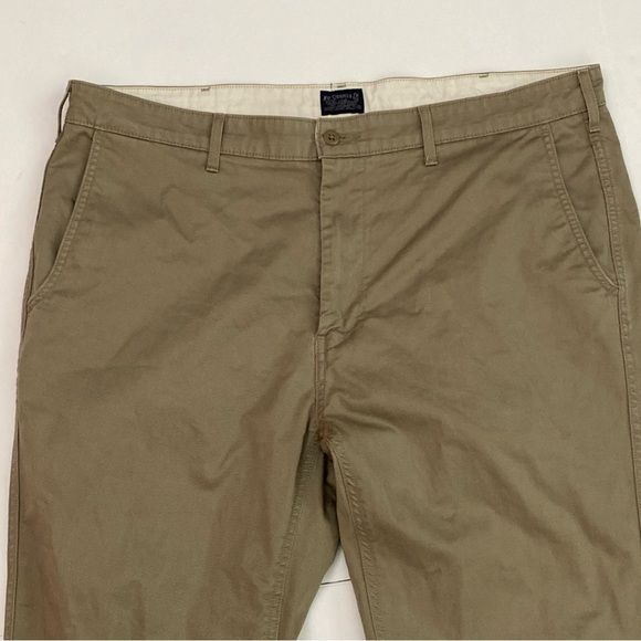 Levi's Two Hose Brand Khaki Pants Men’s Size 38 X 34 Chino Straight  Flat Front - Picture 3 of 16